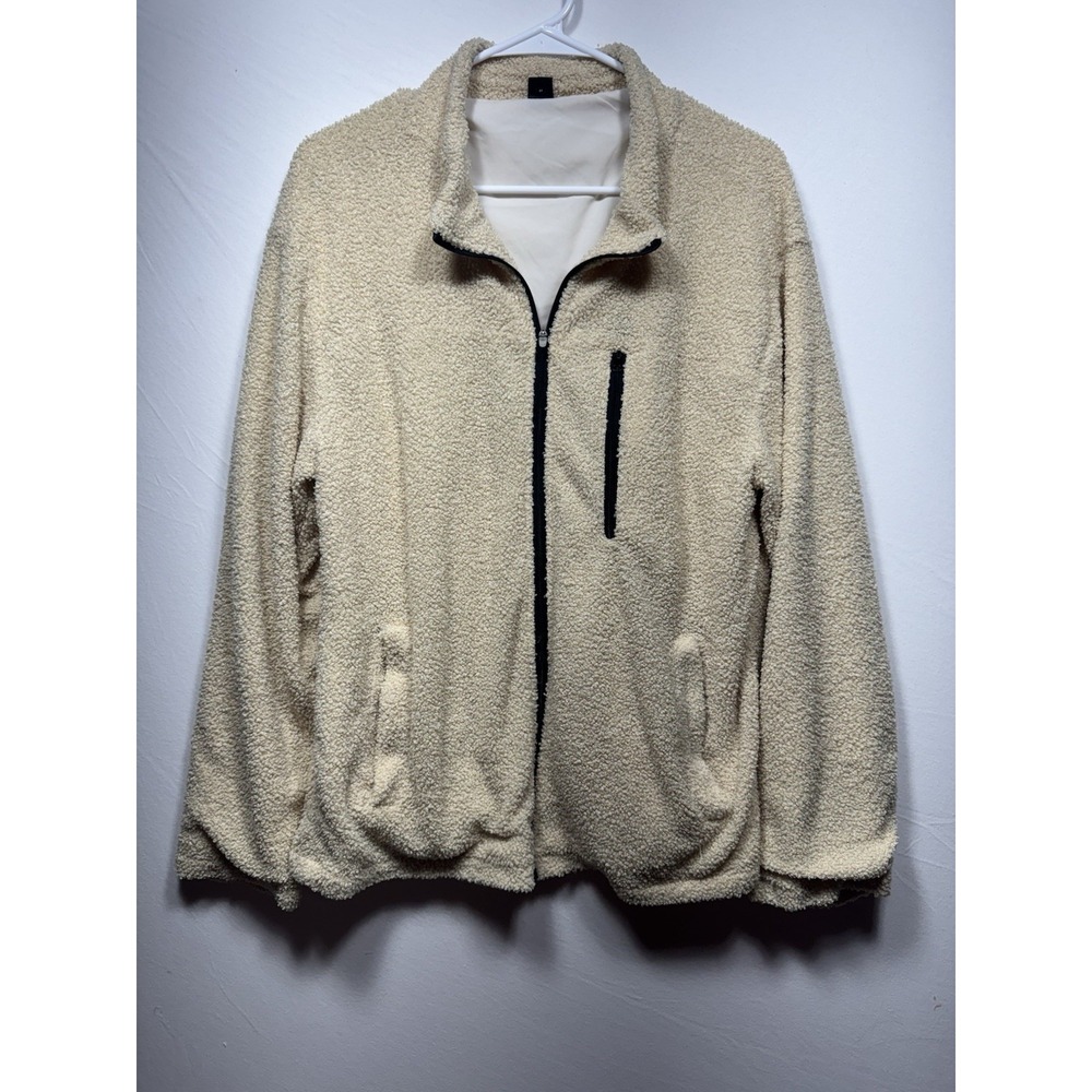 Men's Manfinity Fleece Jacket, Size S